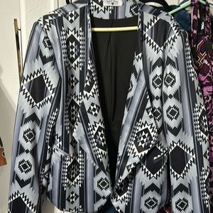 Crazy Train blazer jacket L